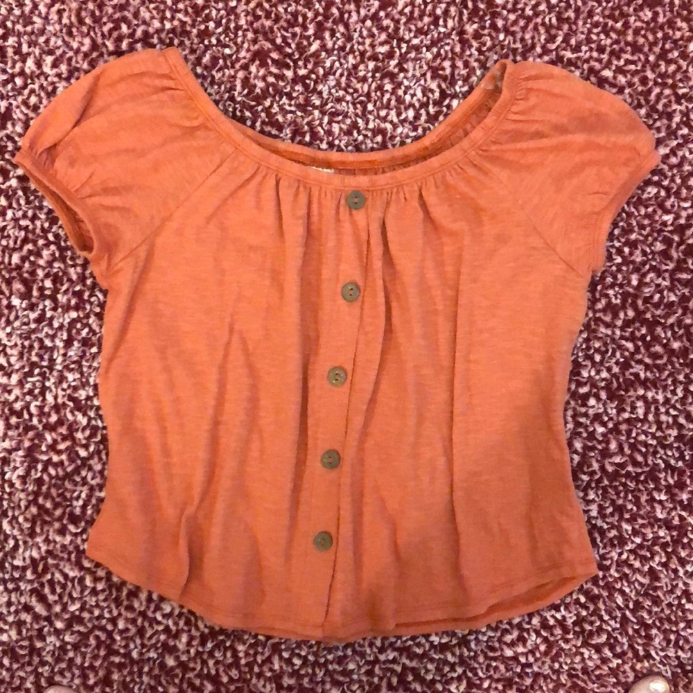 Off the shoulder shirt